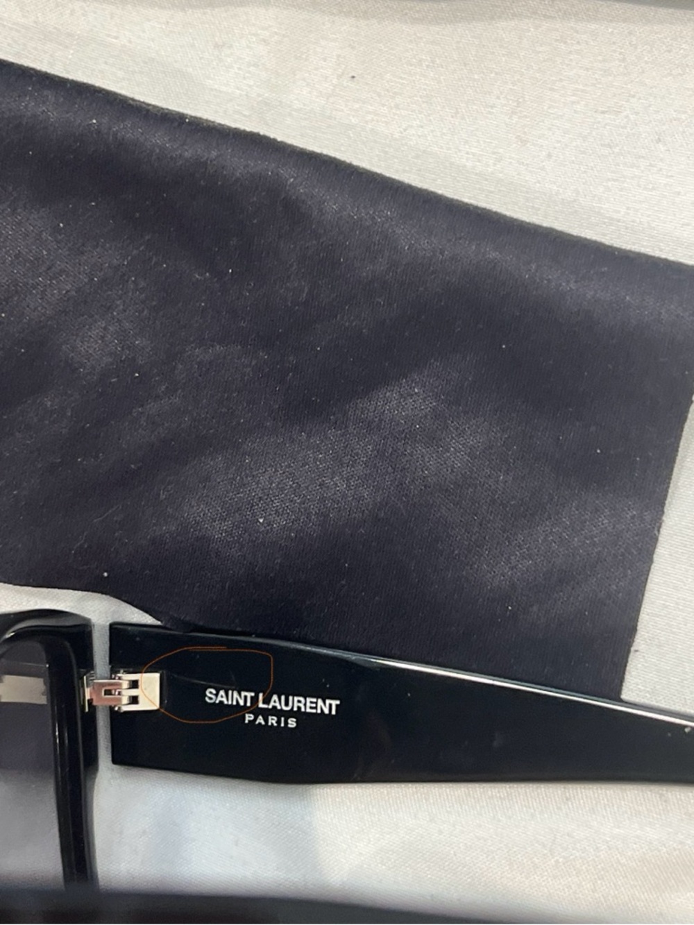 Saint Laurent Black Grey Sunglasses SLM9 - Picture 8 of 15